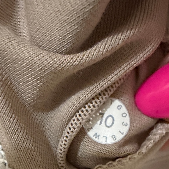 Lululemon Athletica White/Beige Sports Bra - Picture 4 of 4